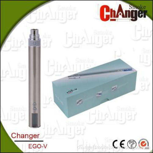 NEW Ego-V Stainless Steel 1100mAh 3.0-6.0v LCD Screen